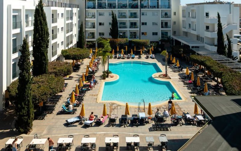 July in Paphos at Mayfair Hotel